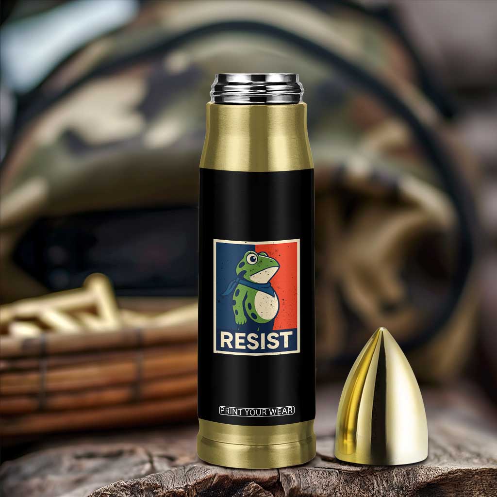 Portland 2025 Protest Bullet Tumbler Frog Resist Against Pepper Spray TS02 Print Your Wear