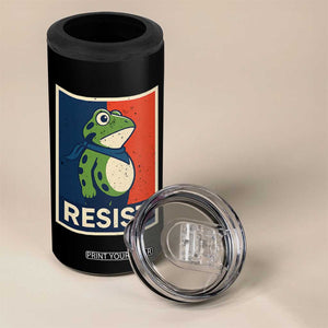 Portland 2025 Protest 4 in 1 Can Cooler Tumbler Frog Resist Against Pepper Spray TS02 Print Your Wear