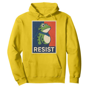 Portland 2025 Protest Hoodie Frog Resist Against Pepper Spray TS02 Daisy Print Your Wear