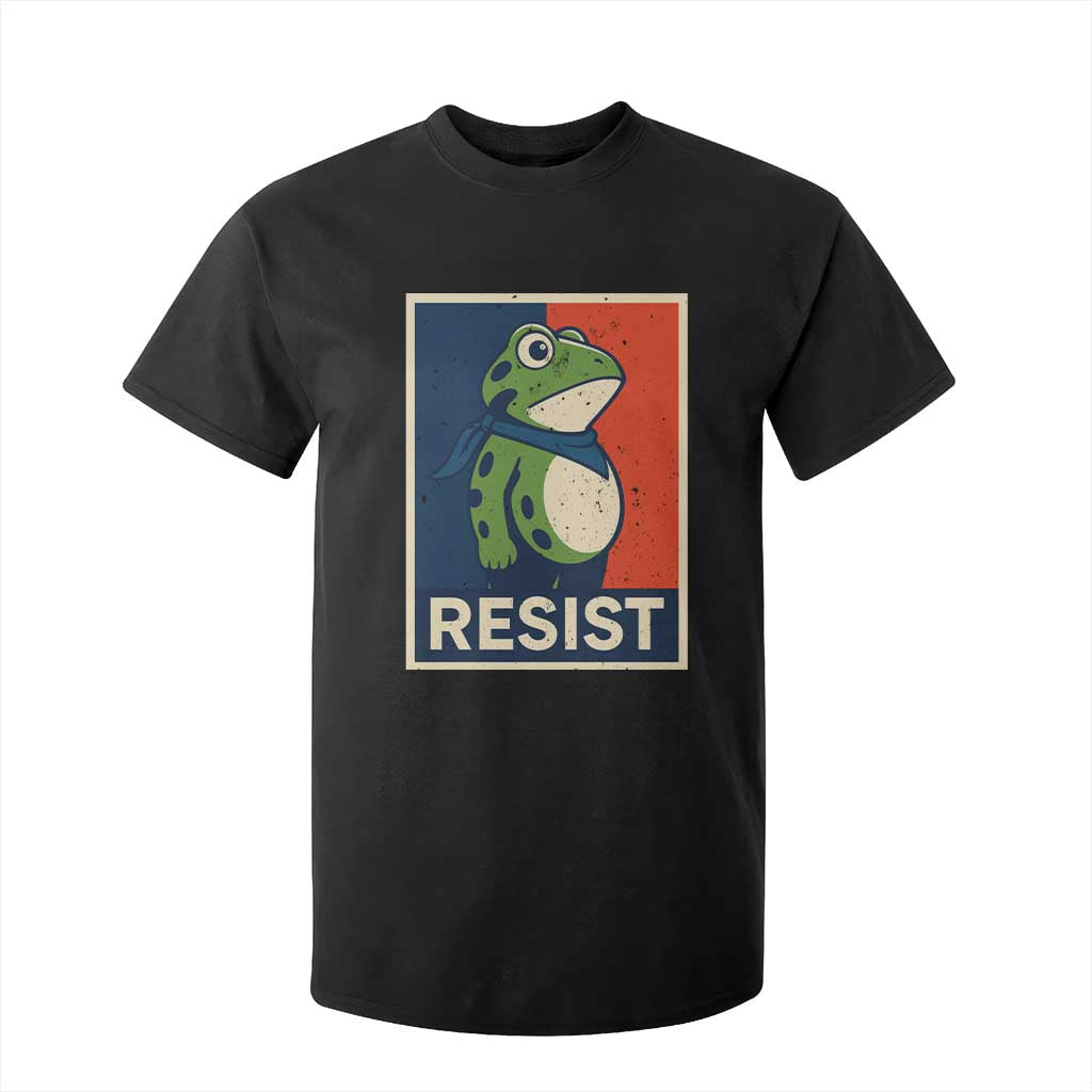 Portland 2025 Protest T Shirt For Kid Frog Resist Against Pepper Spray TS02 Black Print Your Wear