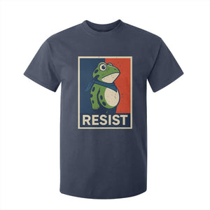 Portland 2025 Protest T Shirt For Kid Frog Resist Against Pepper Spray TS02 Navy Print Your Wear
