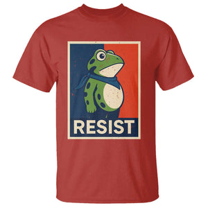 Portland 2025 Protest T Shirt Frog Resist Against Pepper Spray TS02 Red Print Your Wear