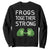 Frogs Together Strong Sweatshirt Free Portland Oregon Unity Meme TS02 Black Print Your Wear
