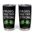 Frogs Together Strong Tumbler Cup Free Portland Oregon Unity Meme TS02 Black Print Your Wear