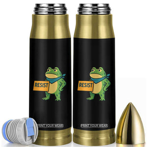 Retro Frog Resist Bullet Tumbler Free Portland Oregon Funny Cartoon Graphic TS02 Black Print Your Wear