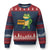 Retro Frog Resist Ugly Christmas Sweater Free Portland Oregon Funny Cartoon Graphic - Print Your Wear
