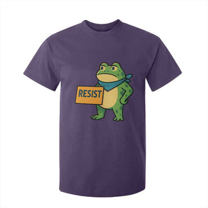 Retro Frog Resist T Shirt For Kid Free Portland Oregon Funny Cartoon Graphic TS02 Purple Print Your Wear
