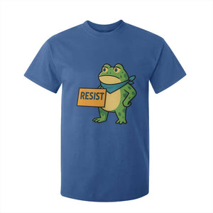 Retro Frog Resist T Shirt For Kid Free Portland Oregon Funny Cartoon Graphic TS02 Royal Blue Print Your Wear