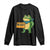 Retro Frog Resist Long Sleeve Shirt Free Portland Oregon Funny Cartoon Graphic TS02 Black Print Your Wear