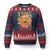 Retro Free Portland Patriotic Ugly Christmas Sweater Oregon Freedom Trippy 70s Mushroom Graphic - Print Your Wear