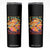 Retro Free Portland Patriotic Skinny Tumbler Oregon Freedom Trippy 70s Mushroom Graphic TS02 Black Print Your Wear