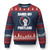 Hands Off Portland Ugly Christmas Sweater Rose Fist Oregon Freedom Fighter - Print Your Wear