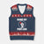 Hands Off Portland V-Neck Knit Sweater Vest Rose Fist Oregon Freedom Fighter - Print Your Wear