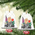 Free Portland Raised Fist Ceramic Ornament Patriotic Oregon Freedom Floral Justice TS02 Print Your Wear
