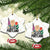 Free Portland Raised Fist Ceramic Ornament Patriotic Oregon Freedom Floral Justice TS02 Print Your Wear