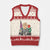 Free Portland Raised Fist V-Neck Knit Sweater Vest Patriotic Oregon Freedom Floral Justice - Print Your Wear