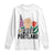 Free Portland Raised Fist Long Sleeve Shirt Patriotic Oregon Freedom Floral Justice TS02 White Print Your Wear