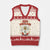 Retro Daisy Free Portland V-Neck Knit Sweater Vest Oregon Freedom Fighter Flower Groovy Graphic - Print Your Wear
