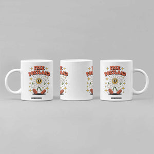 Retro Daisy Free Portland Coffee Mug Oregon Freedom Fighter Flower Groovy Graphic TS02 Print Your Wear