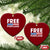 Free Portland Patriotic Ceramic Ornament Bold Political Statement American Flag TS02 Print Your Wear