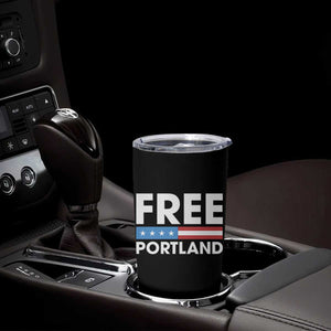 Free Portland Patriotic Tumbler Cup Bold Political Statement American Flag TS02 Print Your Wear