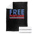 Free Portland Bold Patriotic Throw Blanket Red White and Blue Protest Statement TS02 Black Print Your Wear