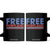 Free Portland Bold Patriotic Coffee Mug Red White and Blue Protest Statement TS02 Black Print Your Wear