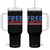 Free Portland Bold Patriotic Tumbler With Handle Red White and Blue Protest Statement TS02 One Size: 40 oz Black Print Your Wear