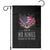 America Land of No Kings Garden Flag Because of the Brave We The People Patriotic Eagle TS02 Black Print Your Wear