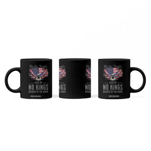 America Land of No Kings Coffee Mug Because of the Brave We The People Patriotic Eagle TS02 Print Your Wear