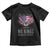 America Land of No Kings Toddler T Shirt Because of the Brave We The People Patriotic Eagle TS02 Black Print Your Wear