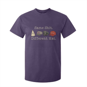 Same Shit Different Hat T Shirt For Kid TS02 Purple Print Your Wear