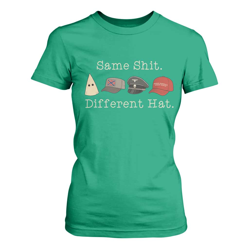 Same Shit Different Hat T Shirt For Women TS02 Irish Green Print Your Wear