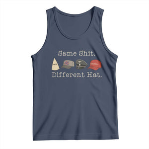 Same Shit Different Hat Tank Top TS02 Navy Print Your Wear