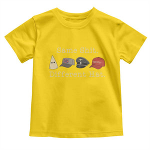 Same Shit Different Hat Toddler T Shirt TS02 Daisy Print Your Wear