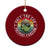 Only You Can Prevent Fascism Frog Resist Protest Ceramic Ornament Free Portland Oregon Freedom Retro - Print Your Wear