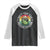 Only You Can Prevent Fascism Frog Resist Protest Raglan Shirt Free Portland Oregon Freedom Retro TS02 Black White Print Your Wear