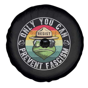 Only You Can Prevent Fascism Frog Resist Protest Spare Tire Cover Free Portland Oregon Freedom Retro TS02 Print Your Wear