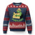 Portland Frog Resist Ugly Christmas Sweater Oregon Map Vintage Graphic - Print Your Wear