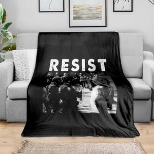 Portland Resist Frog Throw Blanket Oregon Iconic Frogs Photo Protest Moment TS02 Print Your Wear
