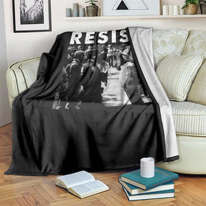 Portland Resist Frog Throw Blanket Oregon Iconic Frogs Photo Protest Moment TS02 Print Your Wear