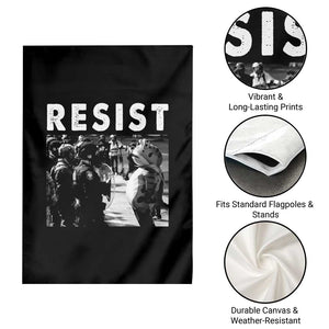 Portland Resist Frog Garden Flag Oregon Iconic Frogs Photo Protest Moment TS02 Print Your Wear