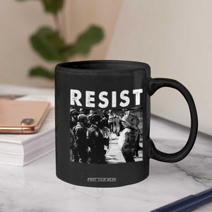 Portland Resist Frog Coffee Mug Oregon Iconic Frogs Photo Protest Moment TS02 Print Your Wear
