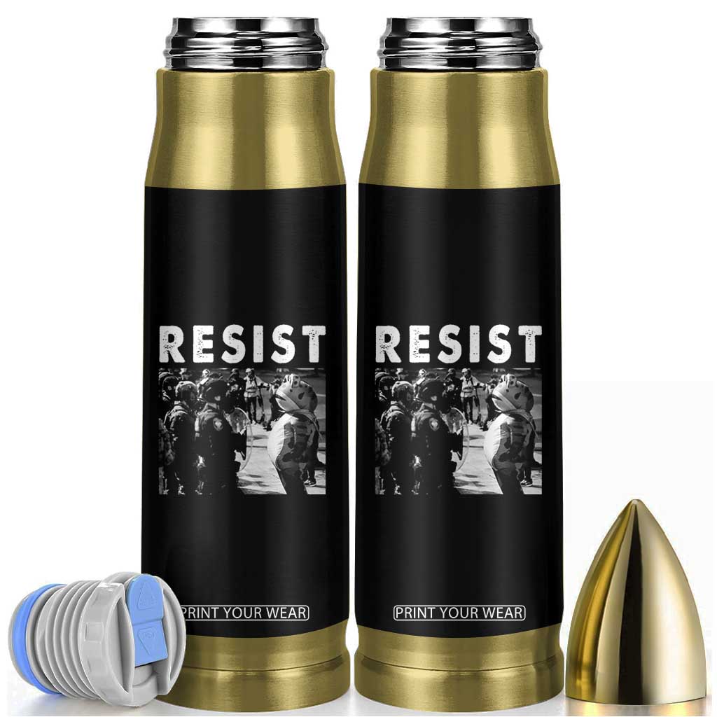 Portland Resist Frog Bullet Tumbler Oregon Iconic Frogs Photo Protest Moment TS02 Black Print Your Wear