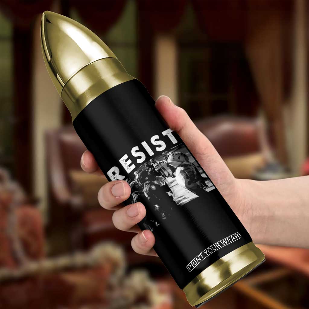 Portland Resist Frog Bullet Tumbler Oregon Iconic Frogs Photo Protest Moment TS02 Print Your Wear