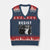 Portland Resist Frog V-Neck Knit Sweater Vest Oregon Iconic Frogs Photo Protest Moment - Print Your Wear