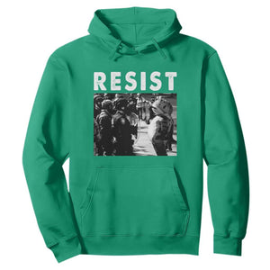 Portland Resist Frog Hoodie Oregon Iconic Frogs Photo Protest Moment TS02 Irish Green Print Your Wear