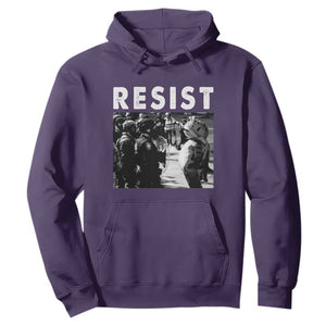 Portland Resist Frog Hoodie Oregon Iconic Frogs Photo Protest Moment TS02 Purple Print Your Wear