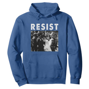 Portland Resist Frog Hoodie Oregon Iconic Frogs Photo Protest Moment TS02 Royal Blue Print Your Wear