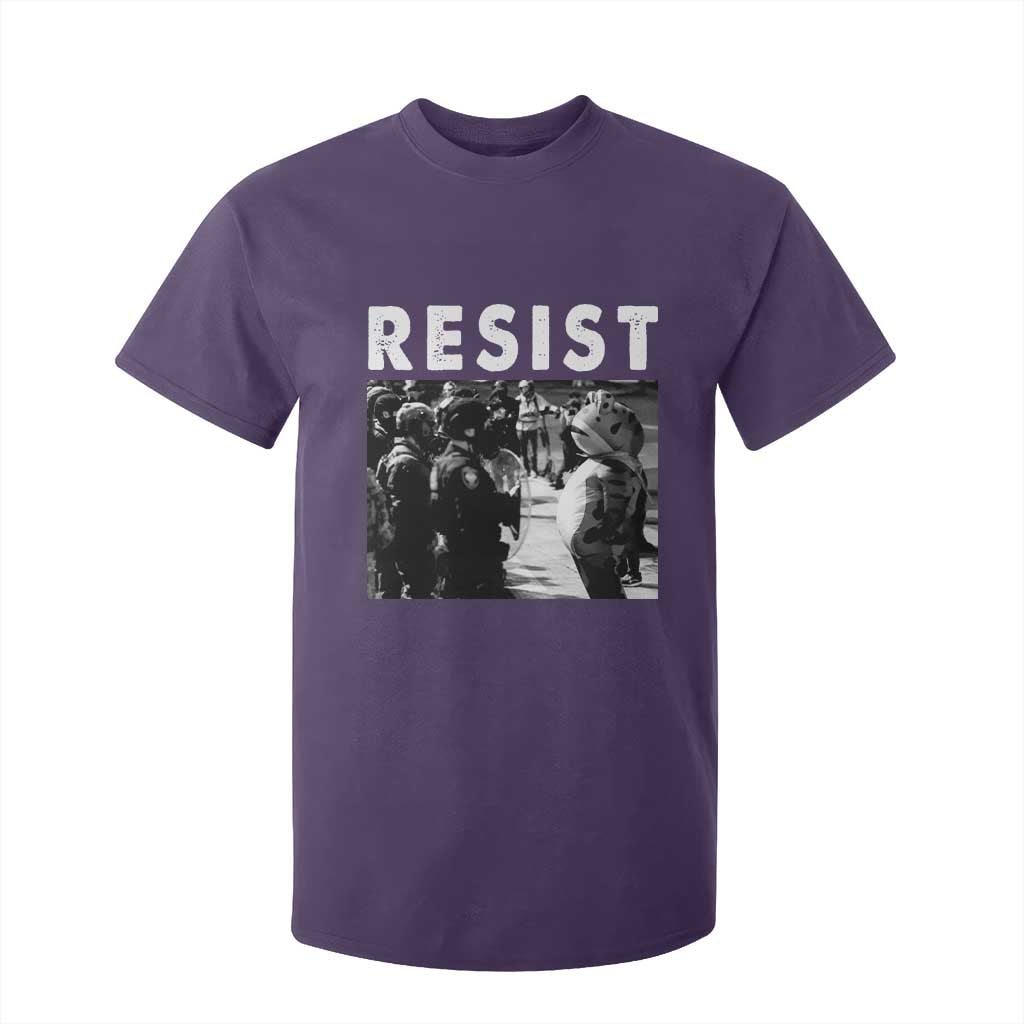 Portland Resist Frog T Shirt For Kid Oregon Iconic Frogs Photo Protest Moment TS02 Purple Print Your Wear
